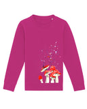 Kinder Sweatshirt mit Fliegenpilze "Little Red Riding Hood"