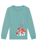 Kinder Sweatshirt mit Fliegenpilze "Little Red Riding Hood"